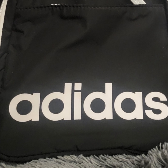 Unisex Adidas Core Mini Black & White Backpack bag - Picture 2 of 9